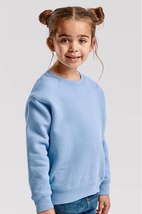 Produktansicht: Fruit of the Loom Kinder Sweatpullover mit Set-In Ärmeln