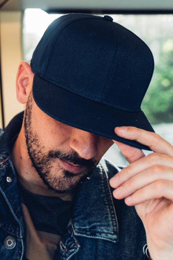 Produktansicht: Atlantis Snap Back Basecap mit flachem Schirm