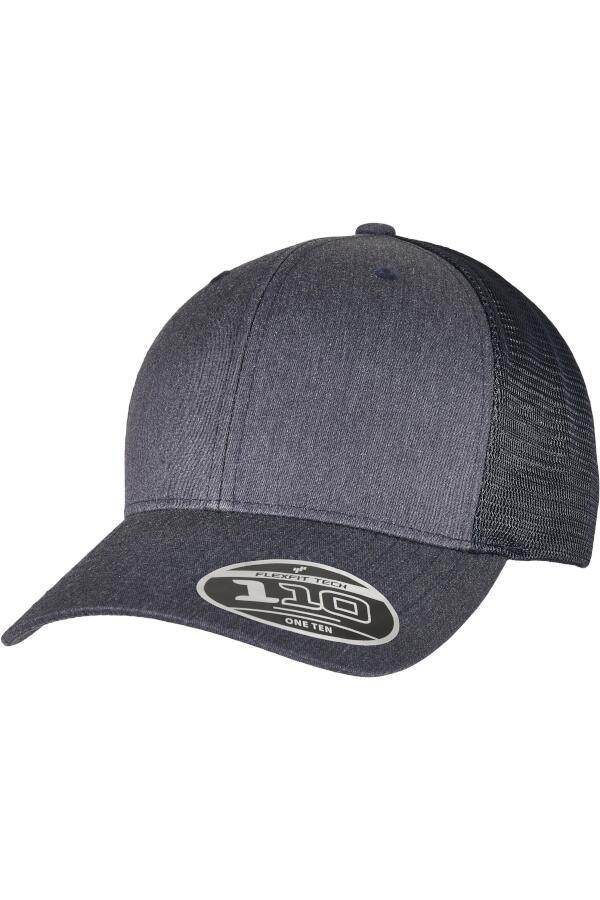 Produktansicht: Flexfit Trucker-Cap in Jeanstönen