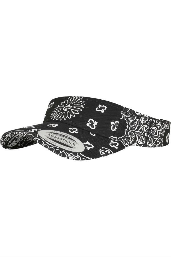 Produktansicht: FLEXFIT Sunvisor mit Bandana-Druck