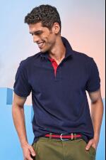 Produktfoto Asquith & Fox Herren Poloshirt mit Kontrast