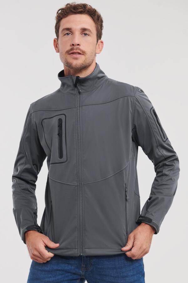 Produktansicht: Russell wasserdichte Herren Sporjacke aus Softshell