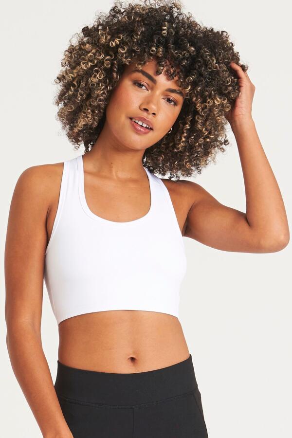 Produktansicht: Just Cool sehr kurzes Damen Sport Top