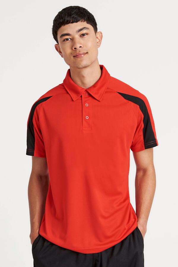 Produktansicht: Just Cool Herren Kurzarm Sport und Funktions Poloshirt