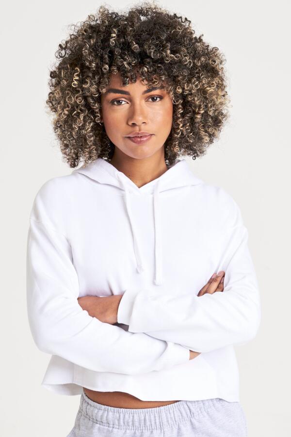 Produktansicht: Just Hoods kurzes Damen Hoodie