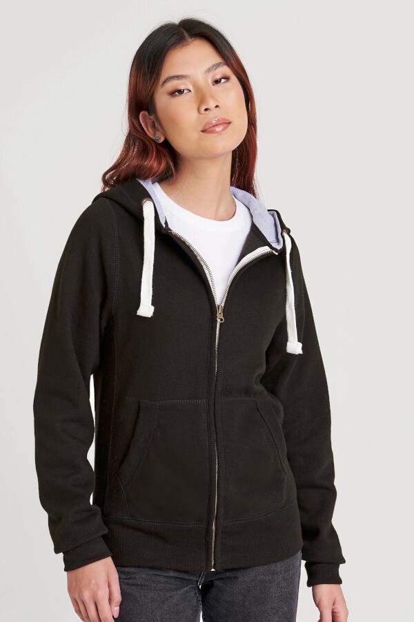 Produktansicht: Just Hoods Chunky coole Unisex Sweat Kapuzenjacke