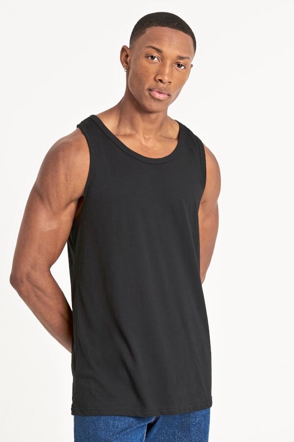 Produktansicht: Just Cool Herren Tank-Top mit ausgeschnittenen Schulterblättern