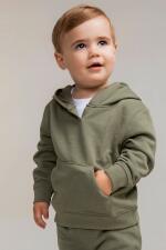 Klick für Details zum Artikel Larkwood Baby und Kinder Hoody aus Recycling-Material