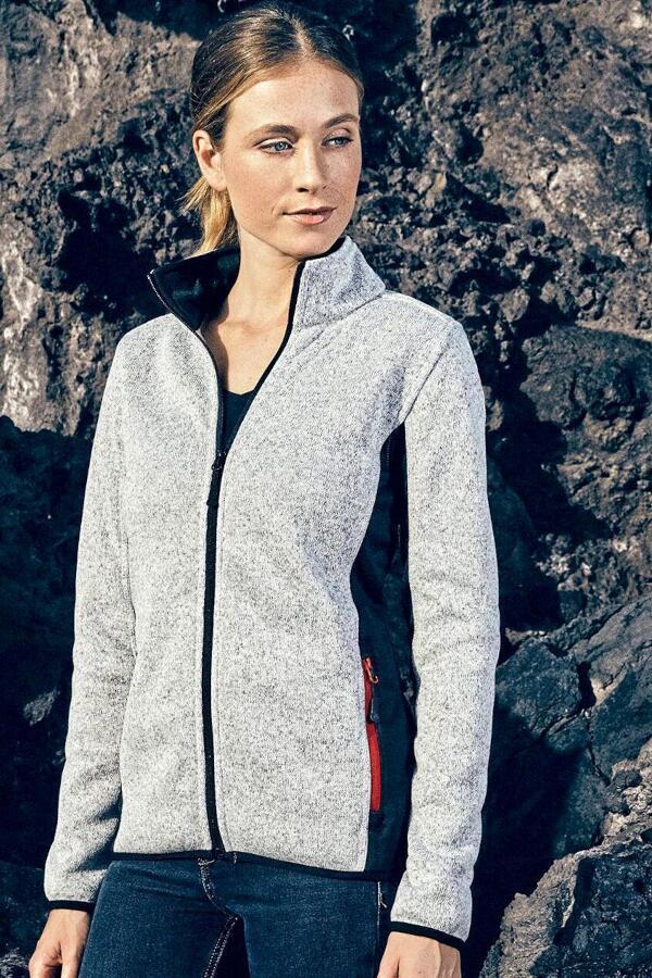 Produktansicht: Promodoro Damen Arbeitsjacke aus Strickfleece bis Größe 3XL