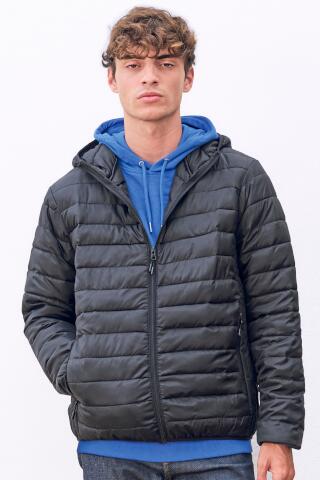 Produktansicht: Sols leichte Herren Steppjacke mit Kapuze