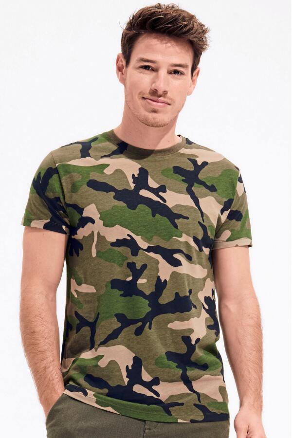 Produktansicht: Sols Herren Kurzarm Camouflage T Shirt