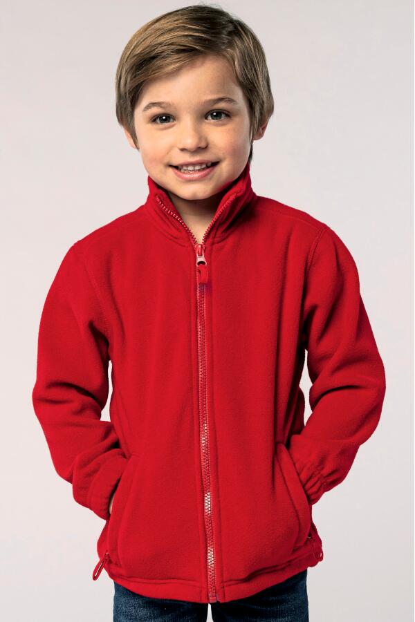 Produktansicht: Sols North einfarbige Kinder Fleecejacke