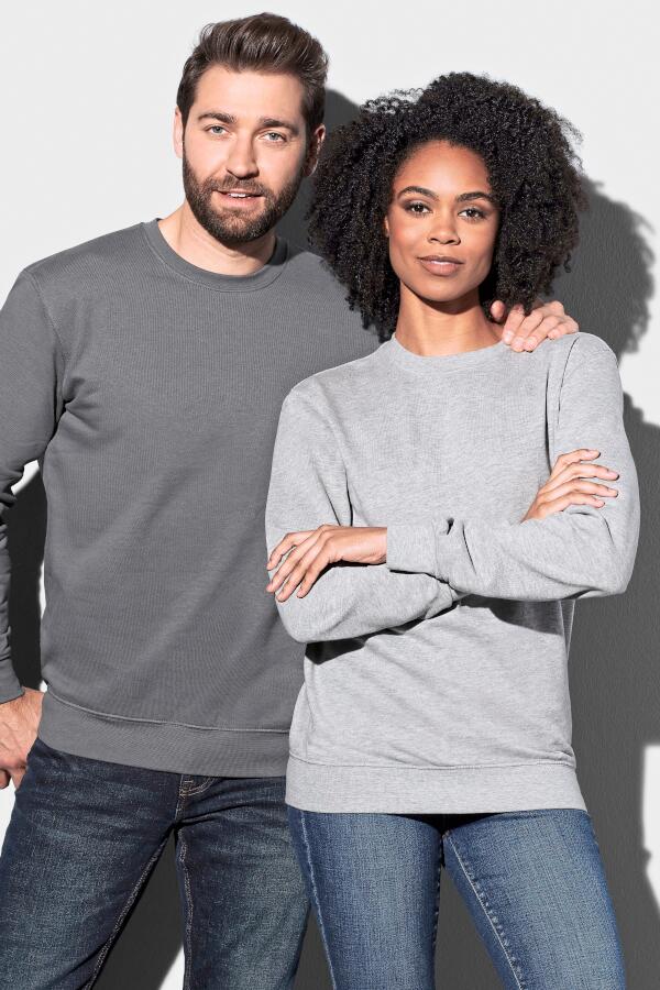 Produktansicht: Stedman Basic Herren Sweatshirt bis 3XL