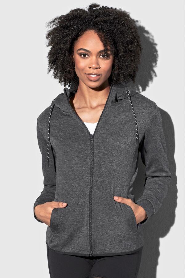 Produktansicht: Stedman Recycled Damen Sport Kapuzenjacke