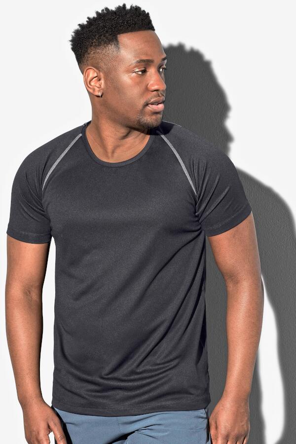 Produktansicht: Stedman Herren Raglan Kurzarm Sport T-Shirt