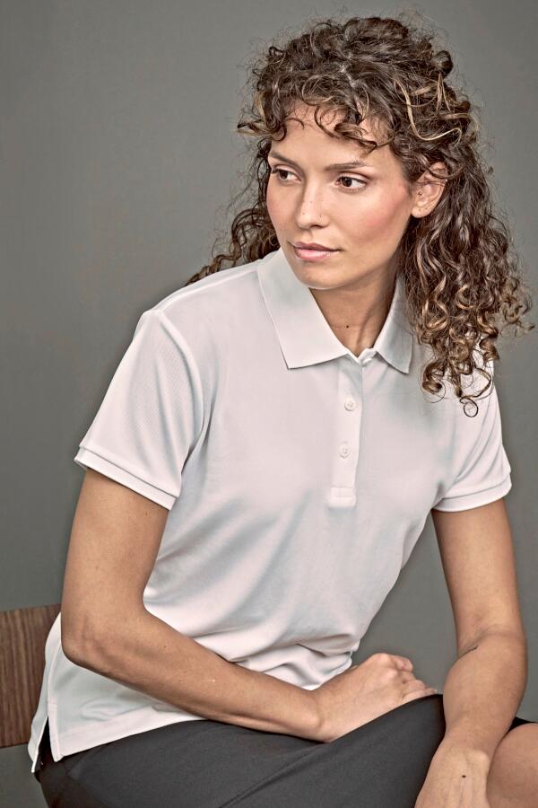 Produktansicht: Tee Jays Damen Stretch-Poloshirt aus Recycling-Gewebe