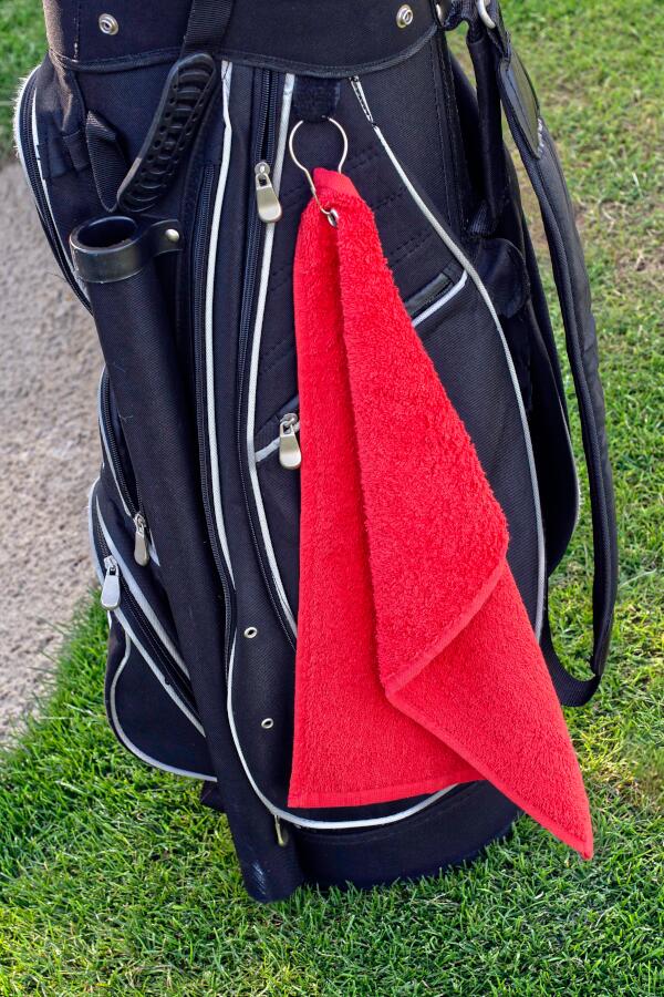 Produktansicht: Towel City Luxus Golftuch mit Haken und Öse