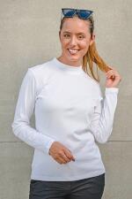 Produktfoto HRM Damen Langarmshirt mit hochgezogenem Kragen