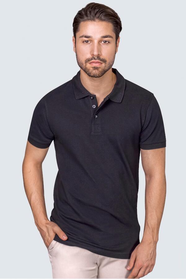 Produktansicht: HRM Herren Stretch Poloshirt aus dickem Stoff bis 5XL